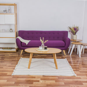 Mesa Baja Nórdica Oval paraíso 100 cm