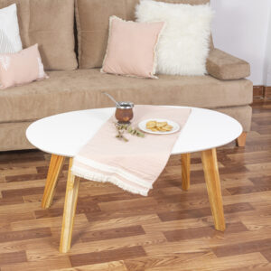 Mesa Baja Nórdica Oval combinada 100 cm